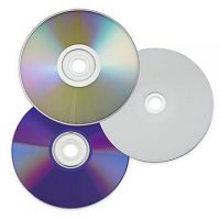 CD, DVD, FLASH atmintinės ir kt. laikmenos